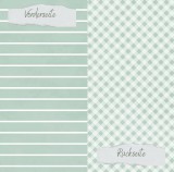 CD Designpapier Basic - Vintage Mint breite Strei