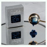 Wachsherzen royalblau Siegelliebe