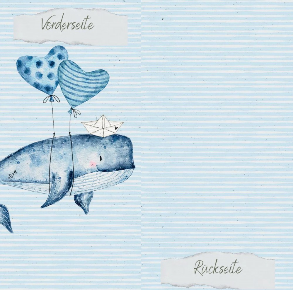 CD Designpapier Designlinie - Walliebe Wellen