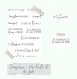 CD Stempelset - Designlinie Was bleibt ist die Li CD Stempelset - Designlinie Was bleibt ist die Li