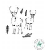 CD Stempelset - Designline - Weihnachtshirsch  CD Stempelset - Designline - Weihnachtshirsch