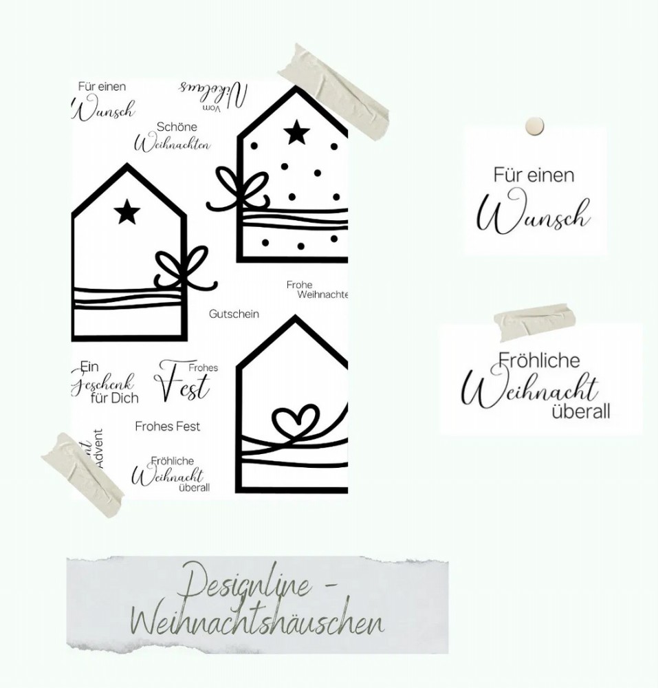 CD Bundle - Designline - Weihnachtshäuschen