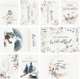 CD Designteampapier - Winter - Weihnachtskärtchen