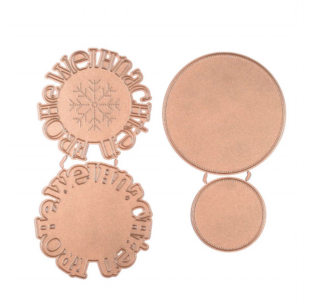 CD Die - Großes Weihnachtsmedaillon