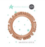 CD Die - Wortkreisstanze Frohe Weihnachten