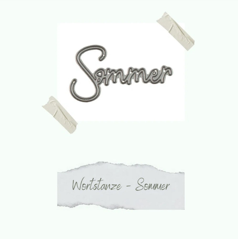 CD Die - Wortstanze Sommer