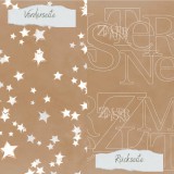CD Designpapier - Zimtsterne 30,5x30,5 cm