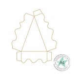 CD Die - Dreiecksbox - Tortenstück Add On Sahnehau