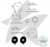CD Stempelset - Designline - Äffchen