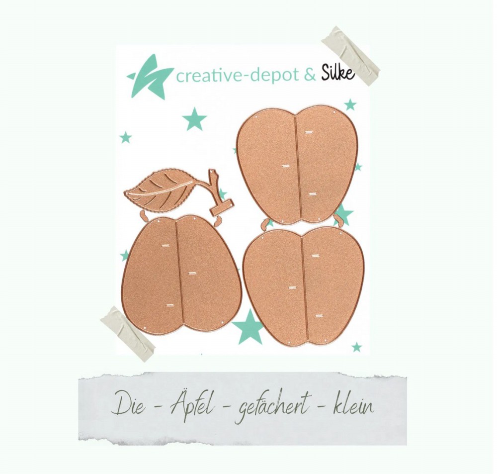 CD Die Apfel - gefächert klein