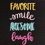 DCWV Letterboard Words - Happy DCWV Letterboard Words - Happy