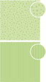 Dini Design - Sterne / Streifen Limettengrün 30,5x