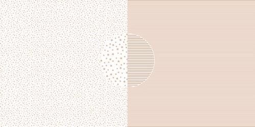 Dini Design Nude Sterne / Streifen 30,5x - zum Schließen ins Bild klicken
