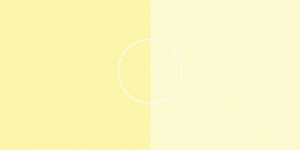 Dini Design - Punkte/Vichy - Zitronengelb 30,5x30,