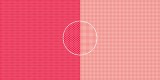 Dini Design - Punkte/Vichy - Kirschrot 30,5x30