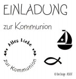 Dini Design Clearstamps Kommunion (DE) Dini Design Clearstamps Kommunion (DE)