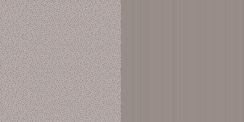 Dini Design - Sterne / Streifen Mokkabraun 30,5x30