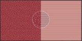 Dini Design Weihnachtsrot Sterne / Streifen 30,5x3