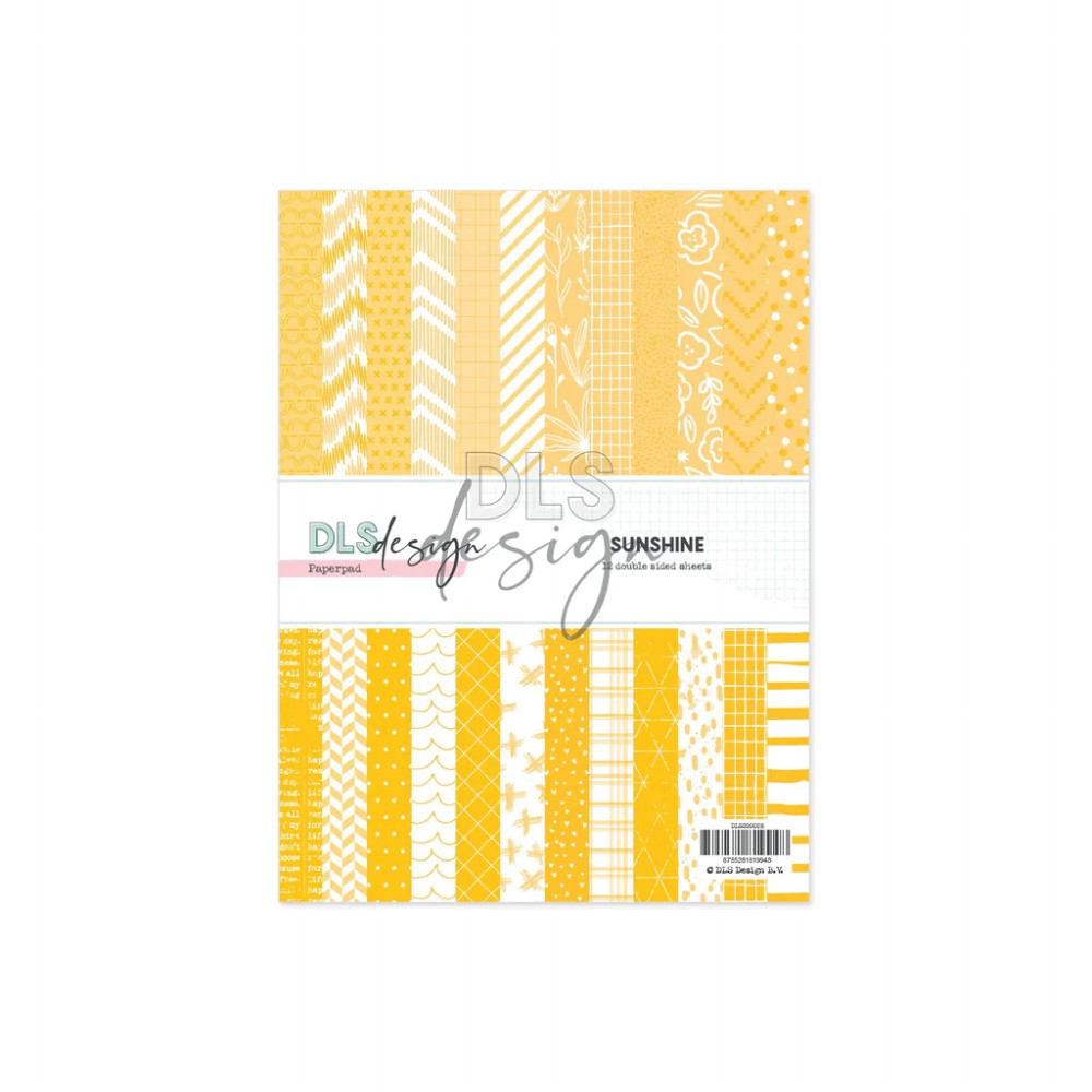 Paper Pad 6x8" Essentials Sunshine von DLS