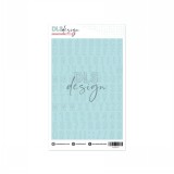 Alphabet Stickers Gilmo Medium Sky Blue