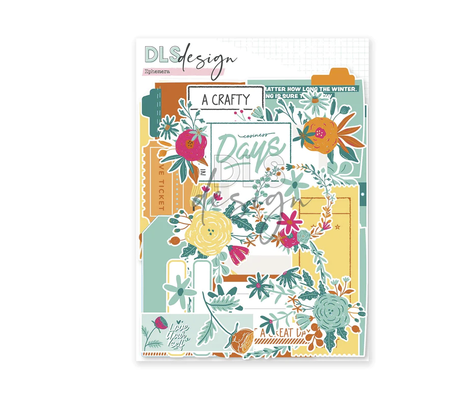 XoXo 2.0 Ephemera Tickets and Flowers von DLS - zum Schließen ins Bild klicken