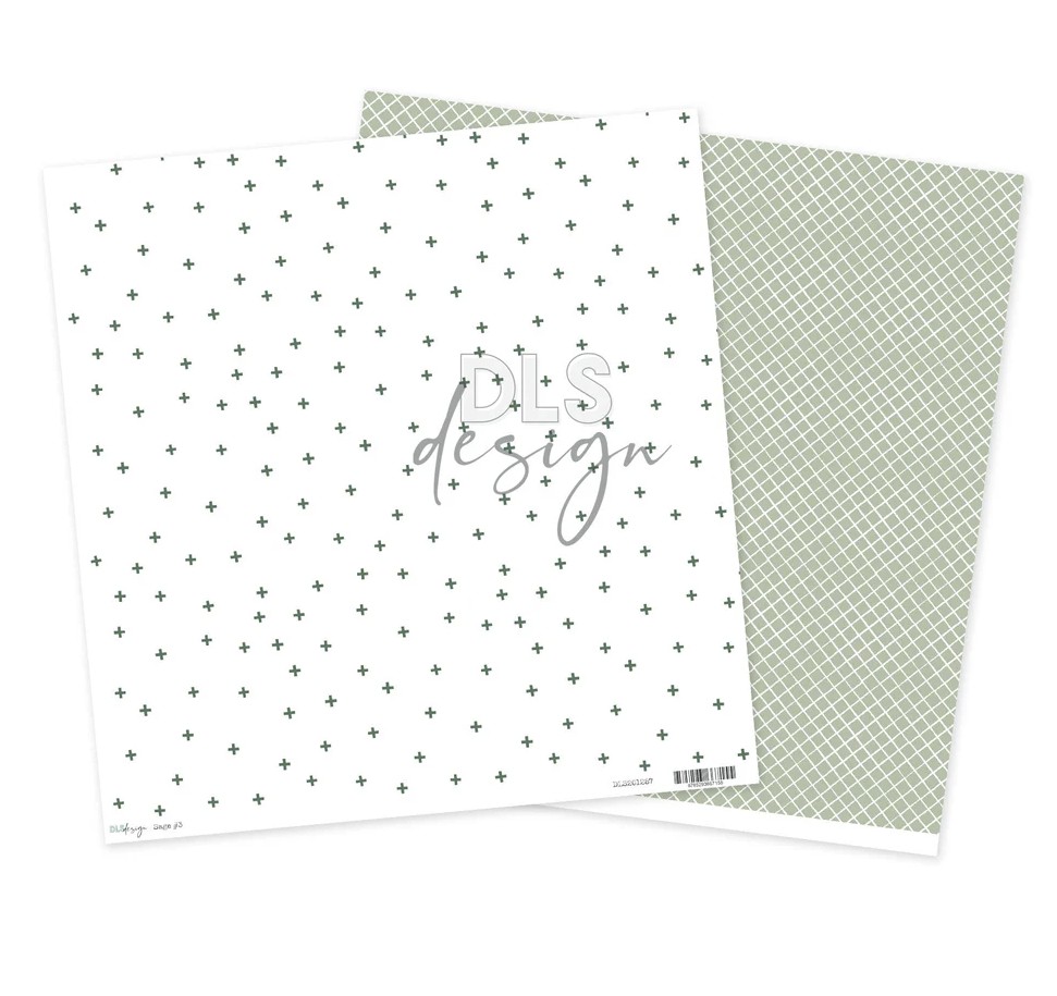 Paper Essentials Sage 3 von DLS 30,5x30,5 cm