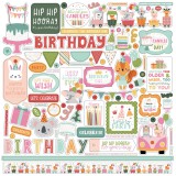 A Birthday Wish Girl - Element Sticker 30,5x30,5 c