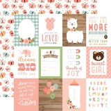 Baby Girl - 3x4 inch journaling 30,5x30,5 cm Baby Girl - 3x4 inch journaling 30,5x30,5 cm