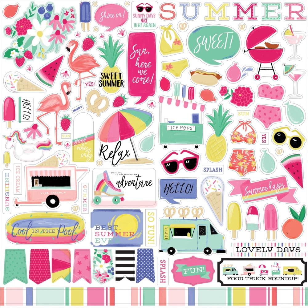 Best Summer Ever - Element Sticker 30,5x30,5 cm