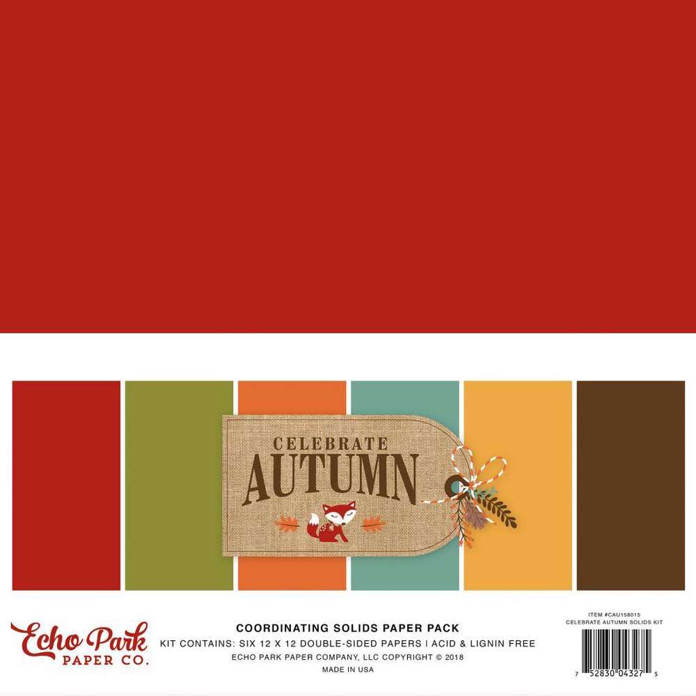 Celebrate Autumn - Solid Kit 30,5x30,5 cm - zum Schließen ins Bild klicken