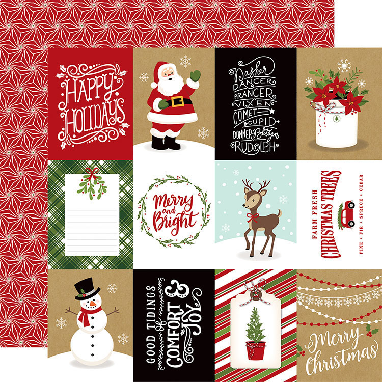 Celebrate XMas - 3x4 Journaling 30,5x30,5 cm