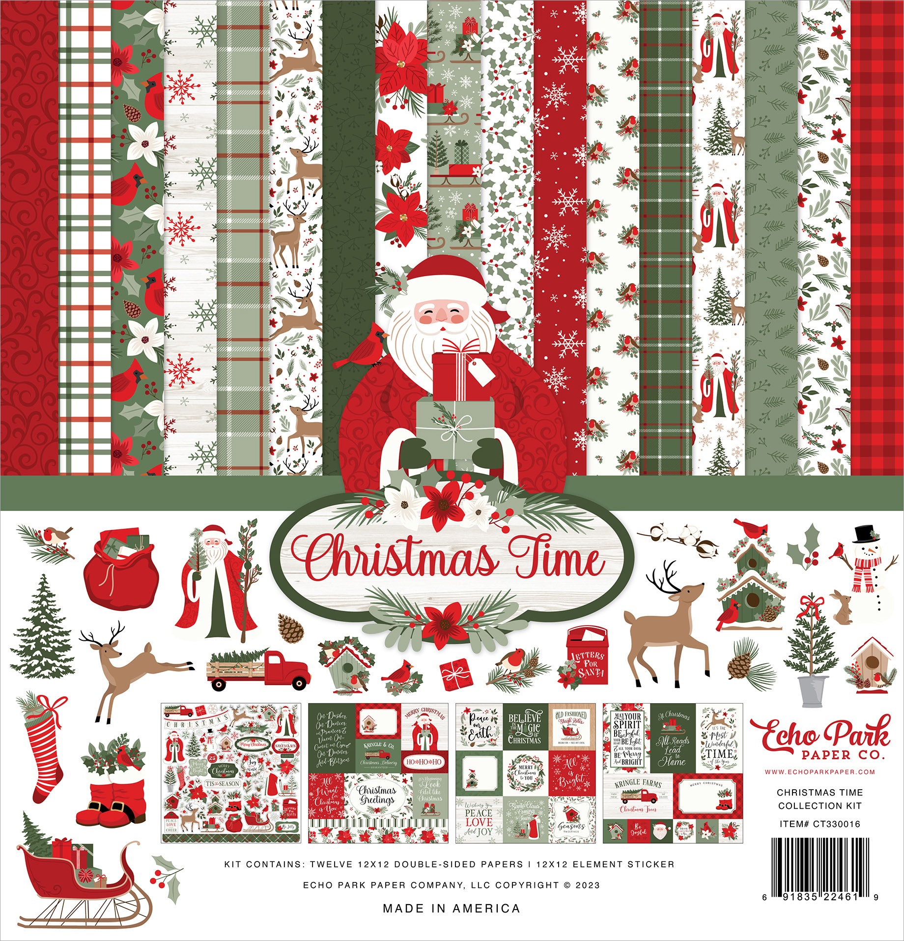 Christmas Time - Collection Kit von Echo Park