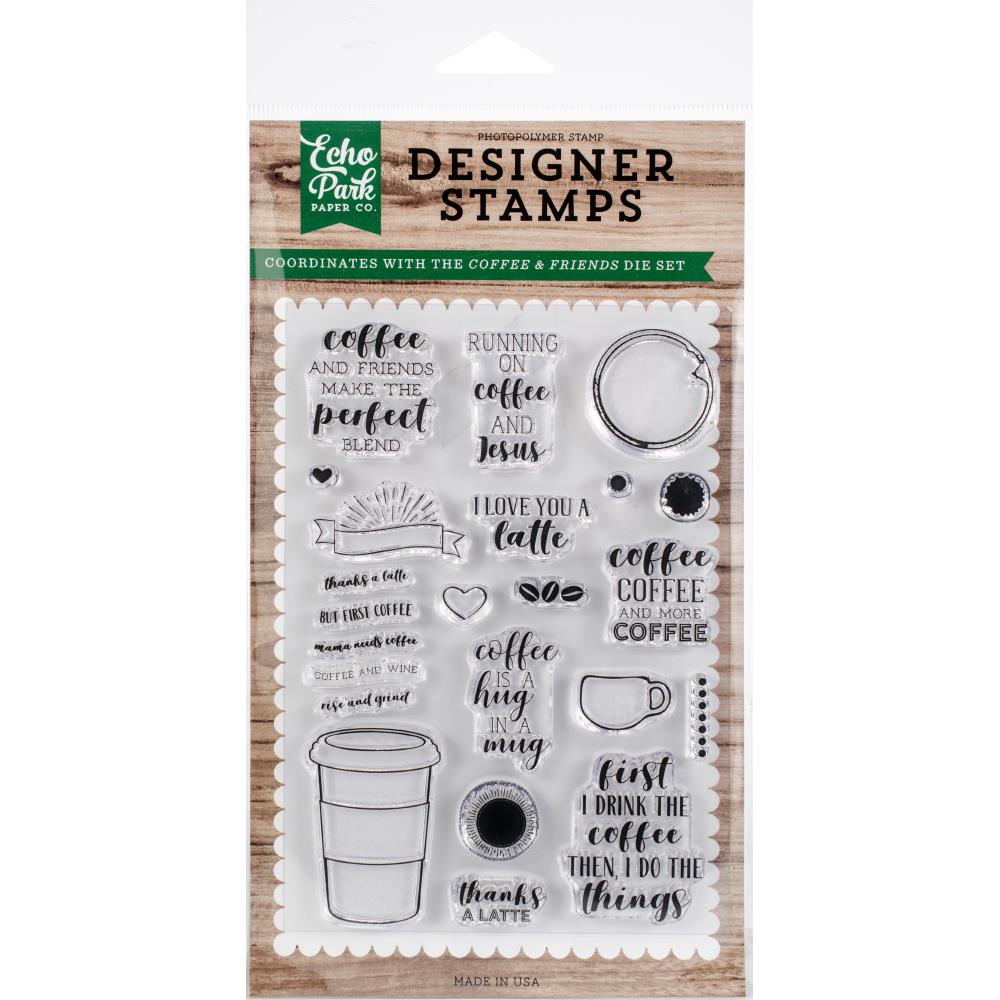 Coffee & Friends - Echo Park Stamps