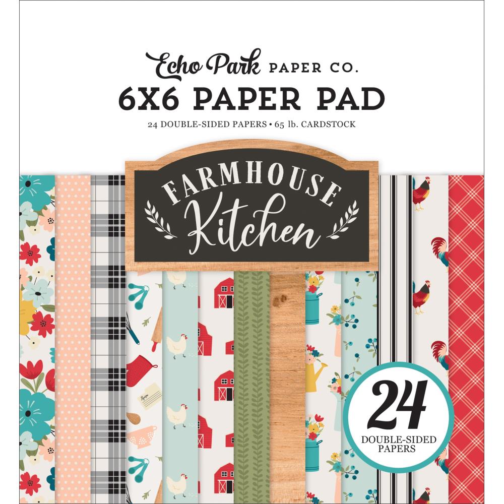 Farmhouse Kitchen - Paper Pad 15,2x15,2 cm