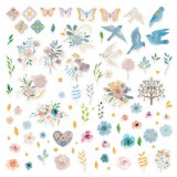 Floral Friendship Printed Die Cuts Floral Friendship Printed Die Cuts