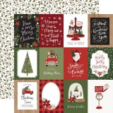 Gnome for Christmas - 3x4 Journaling Cards 30,5x30,5 cm Gnome for Christmas - 3x4 Journaling Cards 30,5x30,5 cm