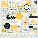 Happy as can Bee - Element Sticker von Echo Par
