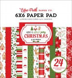 Have a Holly Jolly Christmas Paper Pad 15,2x15,2 c