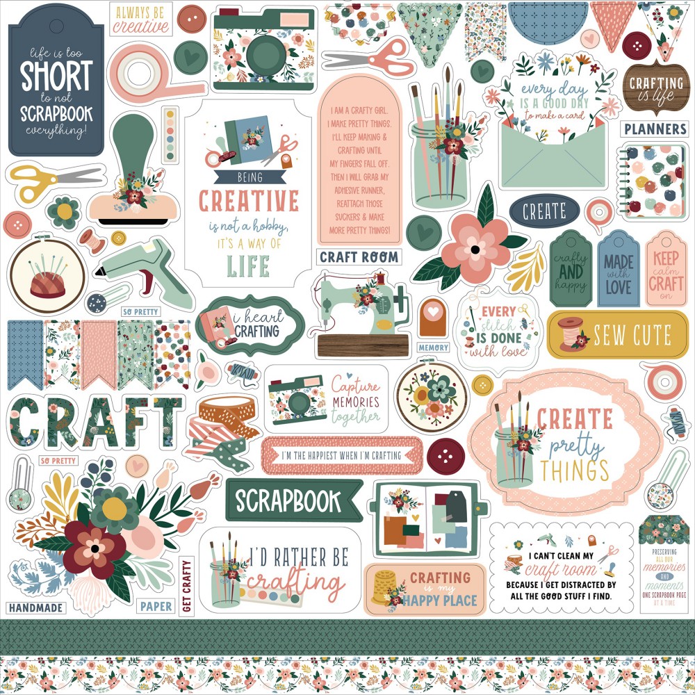 Let's Create - Elements Sticker