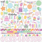 Make a Wish Birthday Girl - Element Sticker von E
