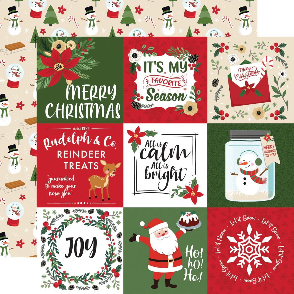 Magic of Christmas - 4x4 Journling Cards 30,5x30,5 cm