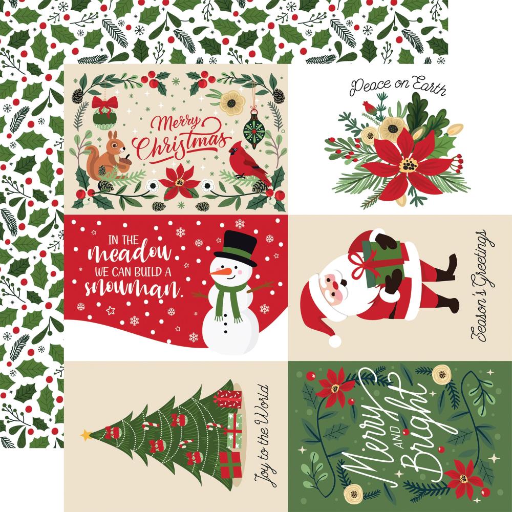 Magic of Christmas - 6x4 Journaling Cards 30,5x30,5 cm - zum Schließen ins Bild klicken