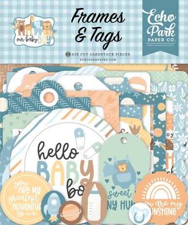 Our Baby Boy - Frames & Tags - zum Schließen ins Bild klicken