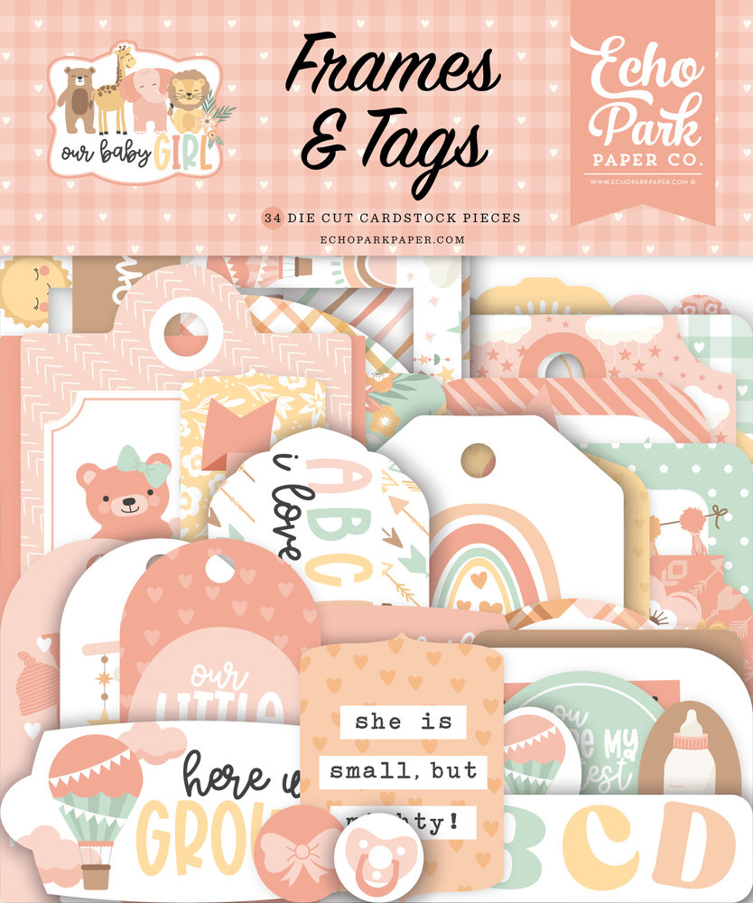 Our Baby Girl - Frames & Tags