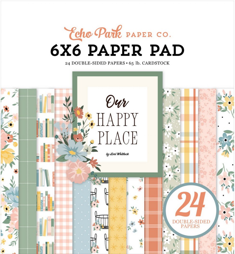 Our Happy Place - Paper Pad 15,2x15,2 cm
