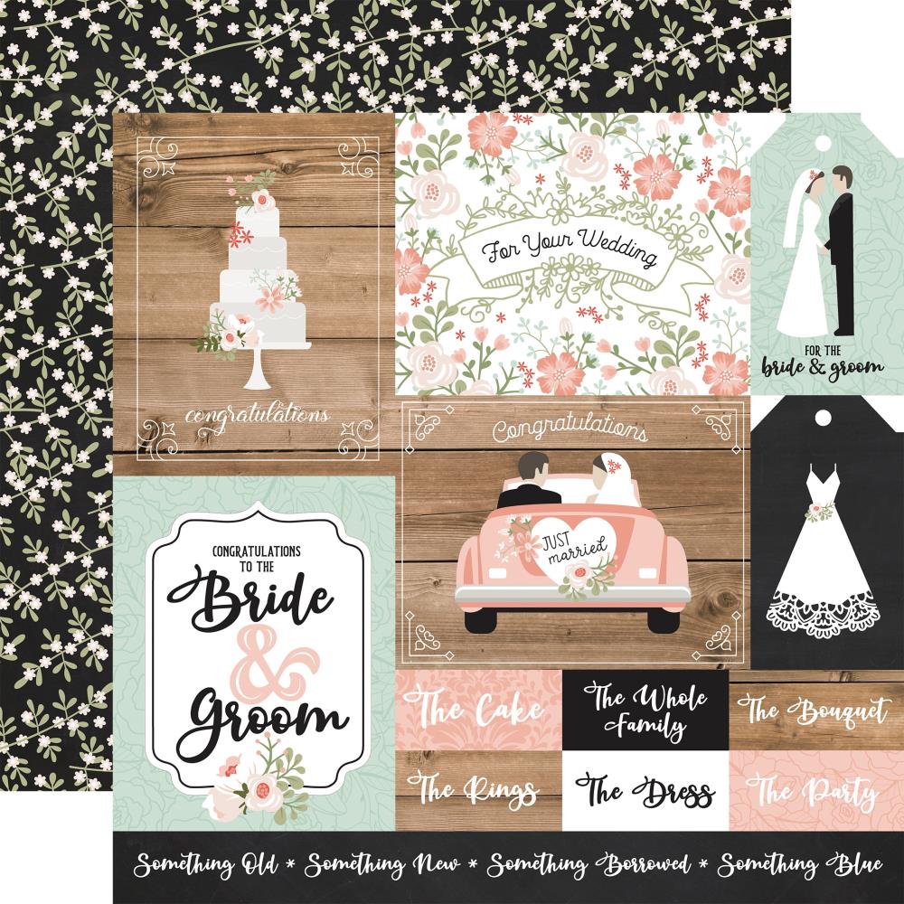 Our Wedding - Journaling Cards 30,5x30,5 cm - zum Schließen ins Bild klicken