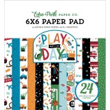 Play All Day Boy Paper Pad - 15,2x15,2 cm