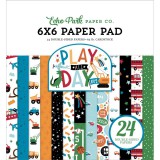 Play All Day Boy Paper Pad - 15,2x15,2 cm Play All Day Boy Paper Pad - 15,2x15,2 cm
