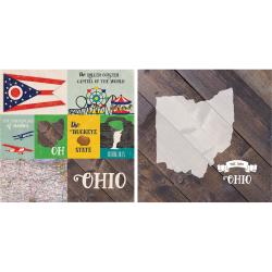 States - Ohio 30,5x30,5 cm