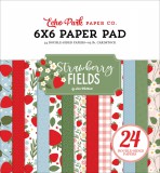 Strawberry Fields - Paper Pad von Echo Park 15,2x1